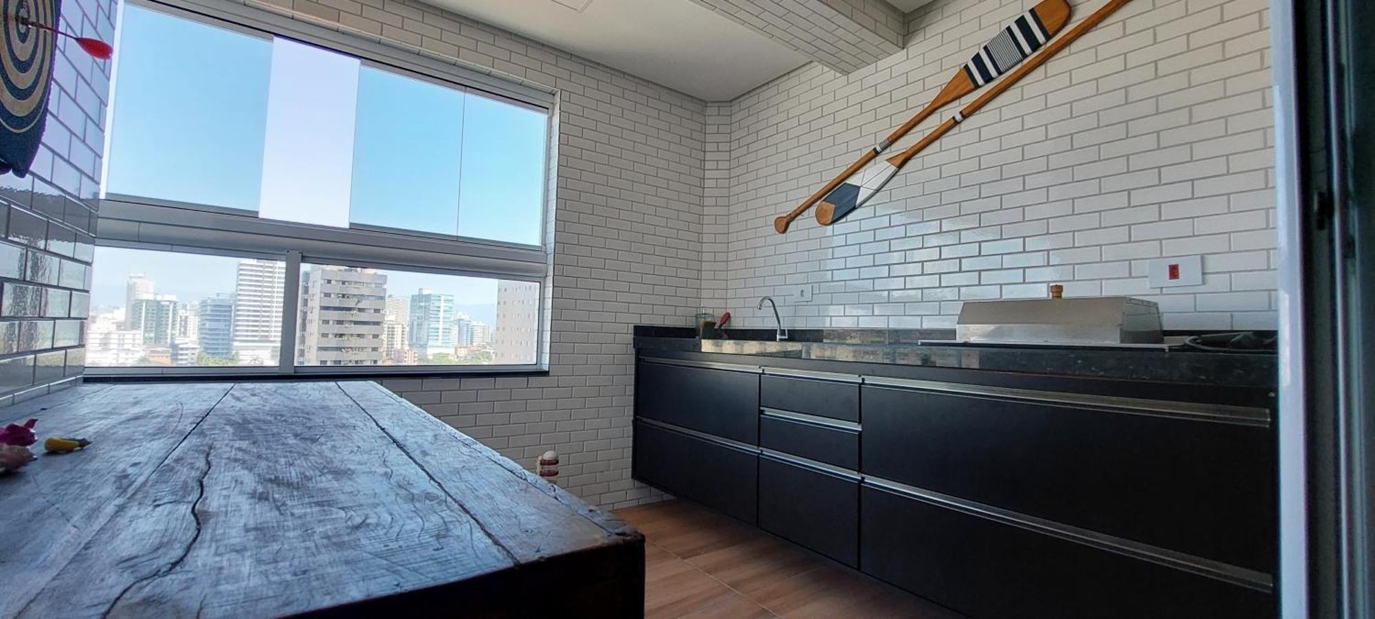 Apartamento Praia Grande -Canto Do Forte Dış mekan fotoğraf